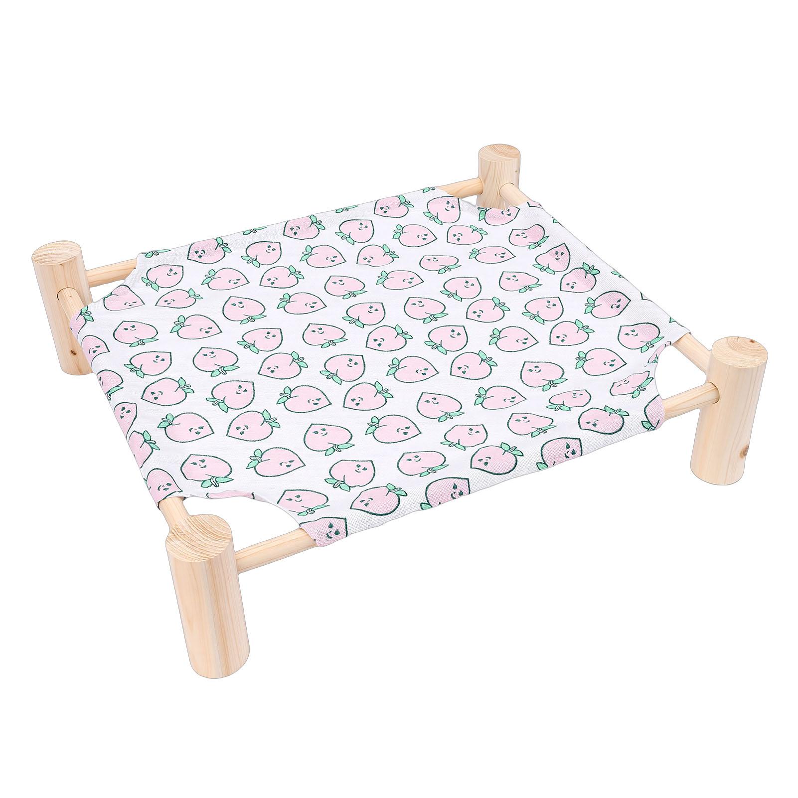 Cat Dog Bed Hammock Anti Slip Comfortable Wooden Dog Elevated Bed Raised Dog Lounger Type 2
Cat Dog Bed Hammock Anti Slip Comfortable Wooden Dog Elevated Bed Raised Dog Lounger Type 2