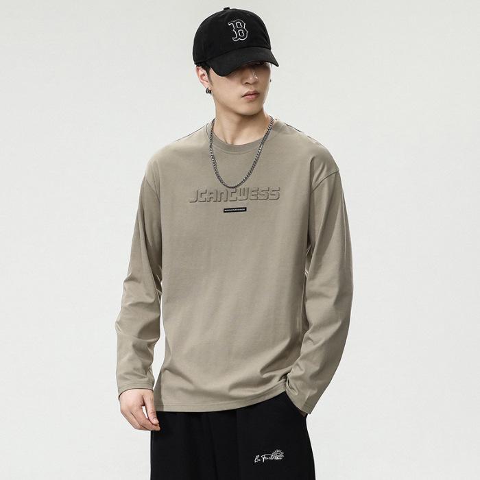 2025 Men s Trendy Cotton Long-Sleeve T-shirt - Spring/Autumn Style, Round Neck 4XL сірий колір/абрикосовий
2025 Men s Trendy Cotton Long-Sleeve T-shirt - Spring/Autumn Style, Round Neck 4XL сірий колір/абрикосовий