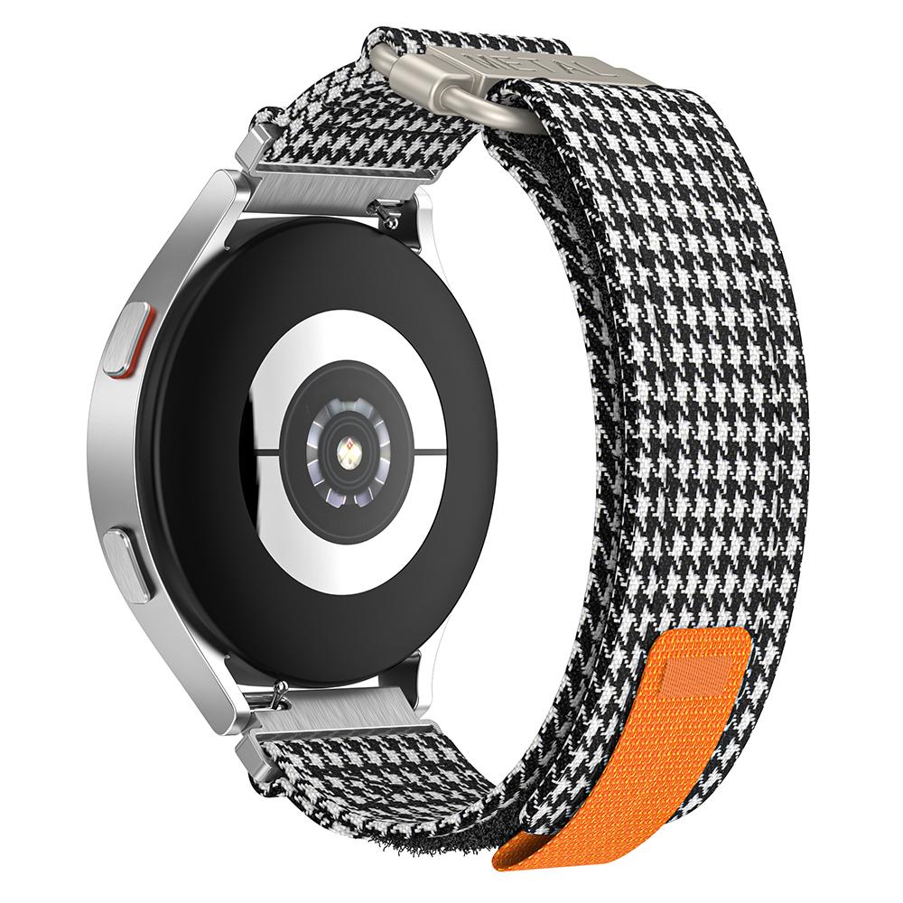 For Samsung Galaxy Watch5/Watch 5 Pro/Watch 4/Watch 4 Classic Canvas Watchband 20mm Loop Strap Black/White Grids
For Samsung Galaxy Watch5/Watch 5 Pro/Watch 4/Watch 4 Classic Canvas Watchband 20mm Loop Strap Black/White Grids