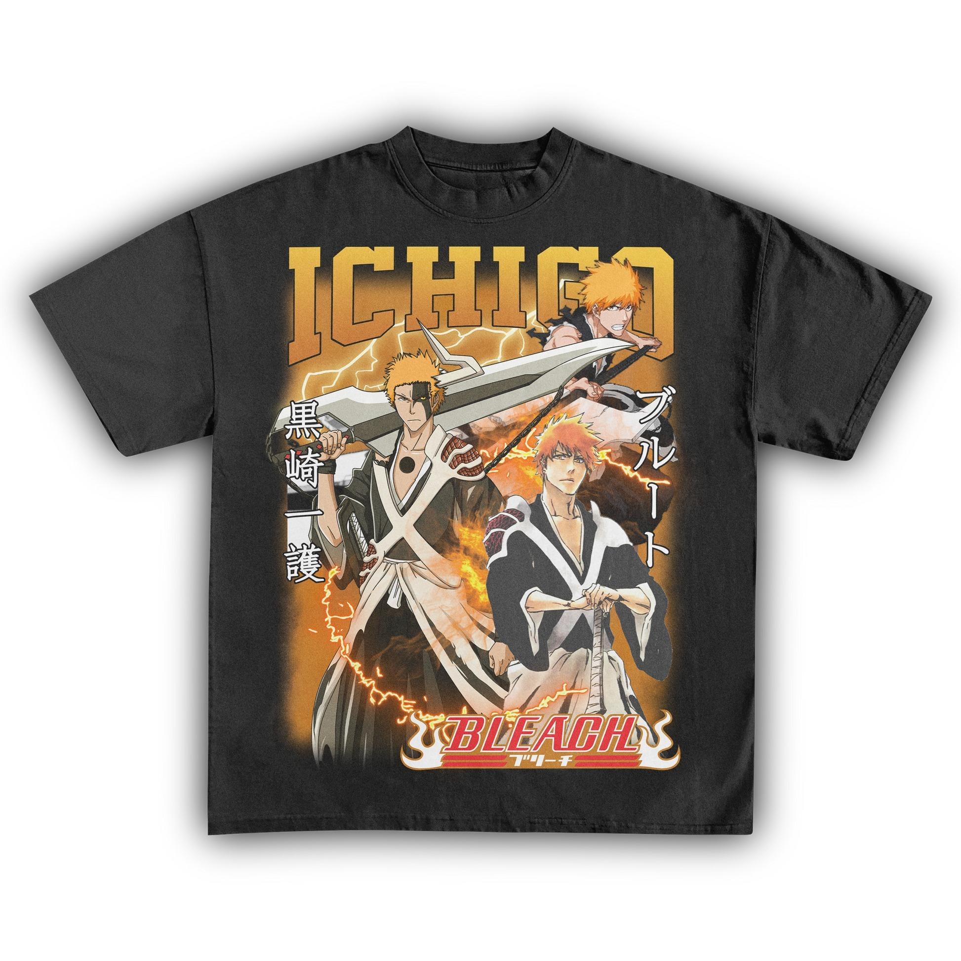 Bleach Ichigo Kurosaki T-Shirt Men Vintage Anime Graphic Tee Casual Cotton Streetwear S разноцветный
Bleach Ichigo Kurosaki T-Shirt Men Vintage Anime Graphic Tee Casual Cotton Streetwear S разноцветный