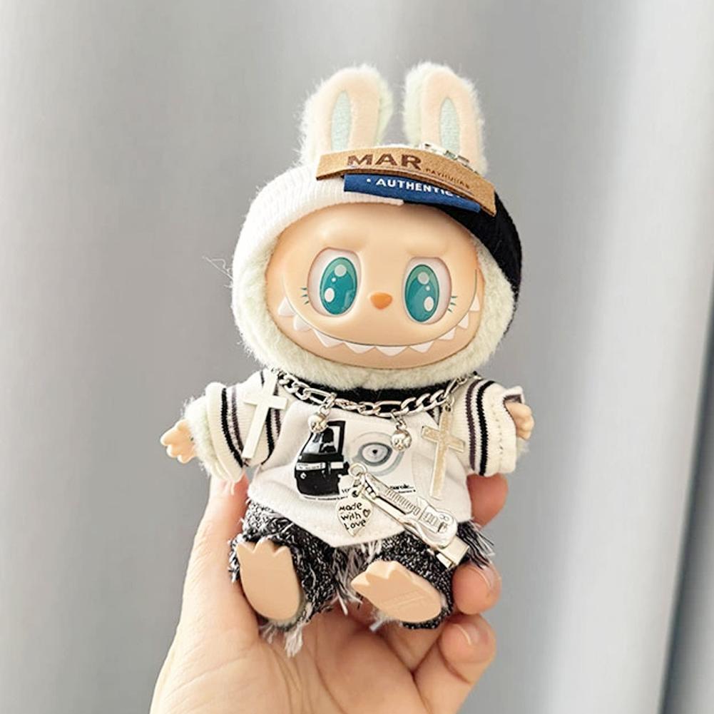 Для 17см куклы Labubu I II Idol Dolls Милая мини-плюшевая кукла Одежда для корейских Kpop Exo Idol Dolls DIY Аксессуары Подарки Новый стиль no doll
Для 17см куклы Labubu I II Idol Dolls Милая мини-плюшевая кукла Одежда для корейских Kpop Exo Idol Dolls DIY Аксессуары Подарки Новый стиль no doll