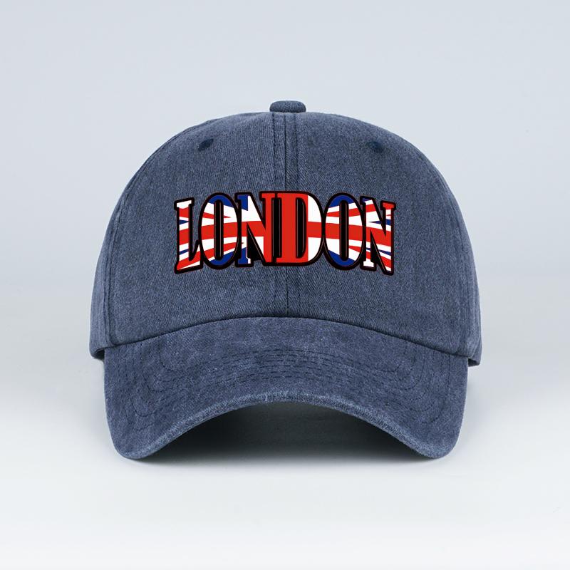LONDON UK Flag Print Washed Baseball Cap Adjustable Unisex Vintage British Travel Sun Hat темно-синього кольору
LONDON UK Flag Print Washed Baseball Cap Adjustable Unisex Vintage British Travel Sun Hat темно-синього кольору