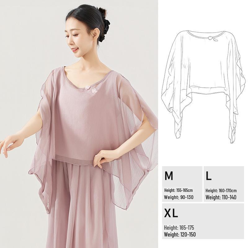 Women s Flowing Mesh Dance Top - Classical Body Shaping Practice Wear Large
Women s Flowing Mesh Dance Top - Classical Body Shaping Practice Wear Large