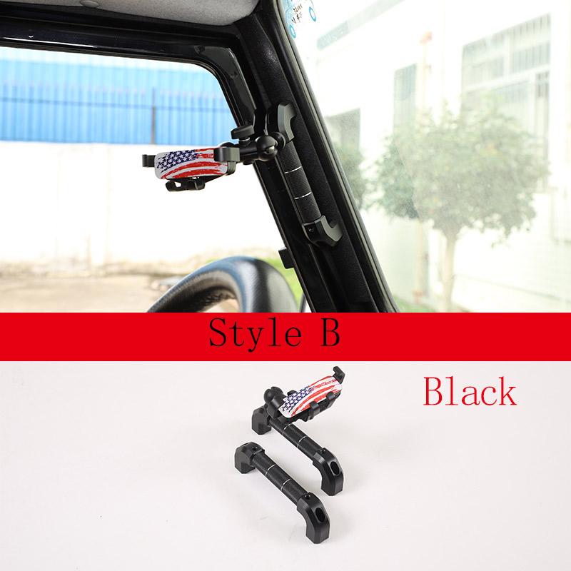 For Land Rover Defender 90 110 130 2004-2018 Aluminum Alloy Car A-pillar Handle Phone Holder Auto Accessories
For Land Rover Defender 90 110 130 2004-2018 Aluminum Alloy Car A-pillar Handle Phone Holder Auto Accessories