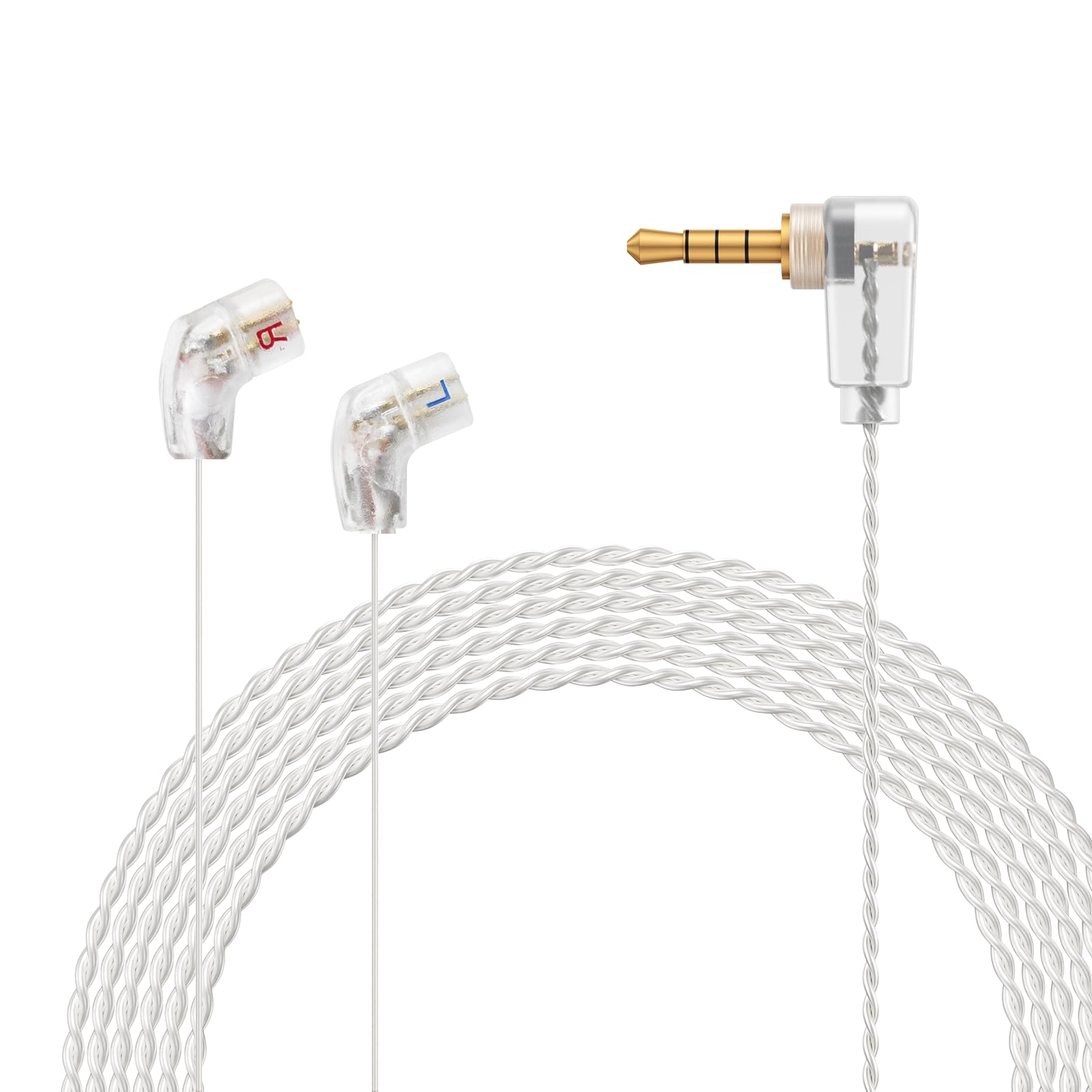 Кабель для наушников OKCSC Aurora QDC 2Pin Для KZ Для TRN Для CCA Сменный кабель Балансное подключение 2 ядра Высокой чистоты OFC Посеребренный Для PRO
Кабель для наушников OKCSC Aurora QDC 2Pin Для KZ Для TRN Для CCA Сменный кабель Балансное подключение 2 ядра Высокой чистоты OFC Посеребренный Для PRO