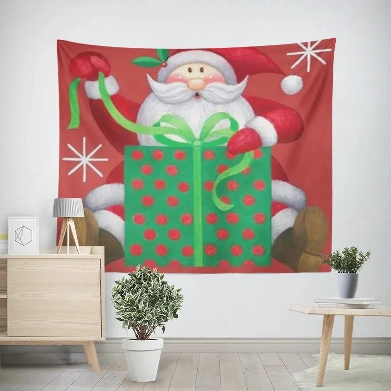 Гобелен с рисунком Санта-Клауса для дома, спальни, гостиной, настенного украшения, рождественский гобелен 100x75cm
Гобелен с рисунком Санта-Клауса для дома, спальни, гостиной, настенного украшения, рождественский гобелен 100x75cm
