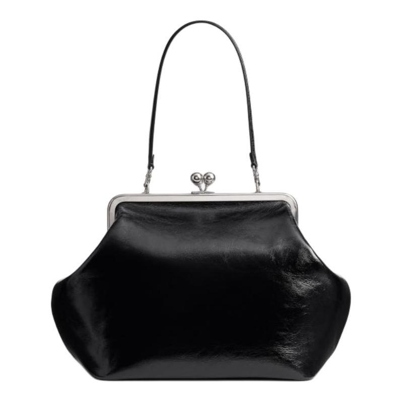 COACH Kisslock 33 Removable Shoulder Strap Cow Leather Shoulder Bag Large Women s Black чорний
COACH Kisslock 33 Removable Shoulder Strap Cow Leather Shoulder Bag Large Women s Black чорний