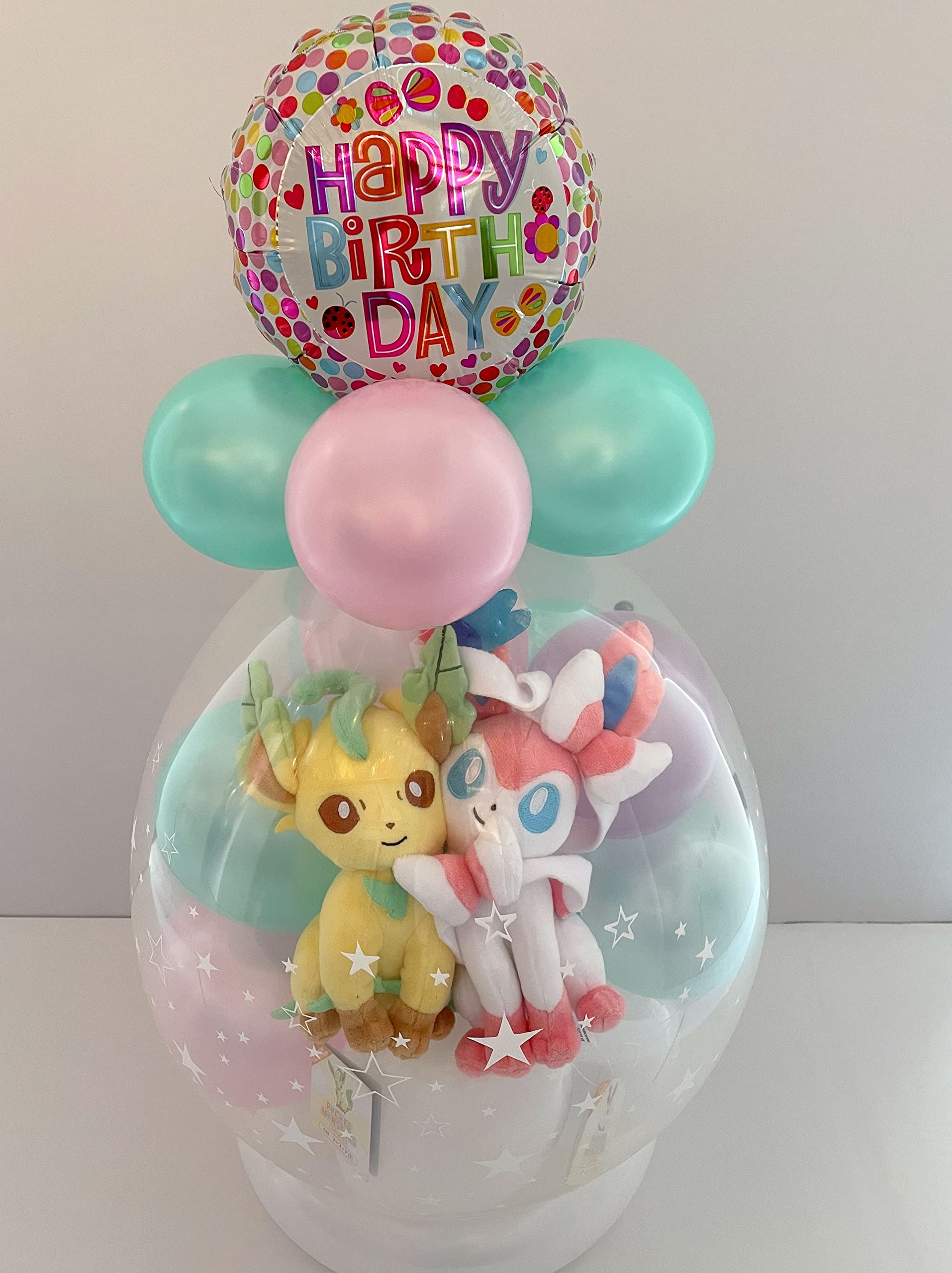 Пара вер. Эволюционная упаковка воздушных шаров Eevee, мягкая игрушка на день рождения, подарок на день рождения, товары (Нимфия и Лифеон)
Пара вер. Эволюционная упаковка воздушных шаров Eevee, мягкая игрушка на день рождения, подарок на день рождения, товары (Нимфия и Лифеон)