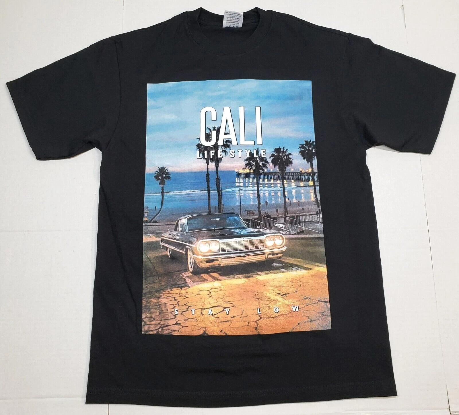 CALIFORNIA LOWRIDER T-shirt Cali Low Rider Urban Streetwear Men s Tee Black New 3XL
CALIFORNIA LOWRIDER T-shirt Cali Low Rider Urban Streetwear Men s Tee Black New 3XL