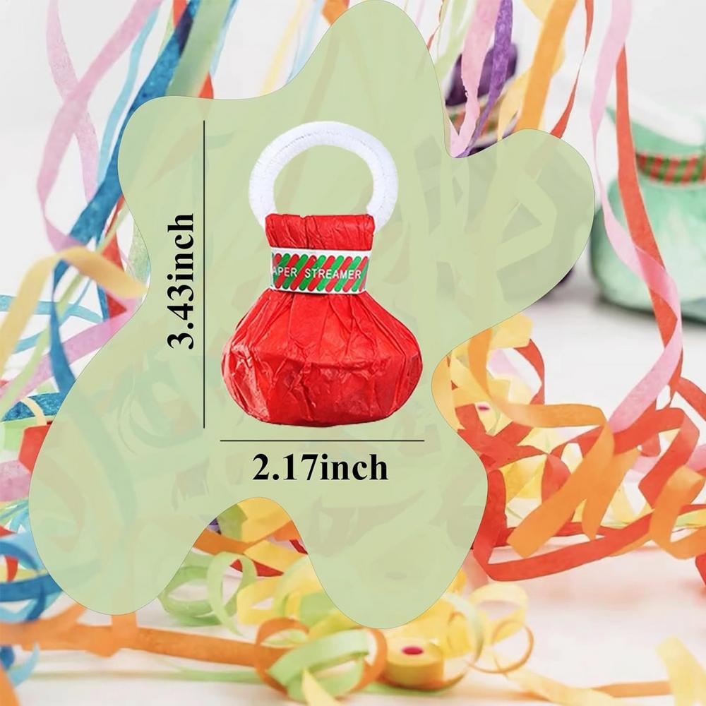 20Pcs Streamers Poppers Wedding Decorations Paper Crackers Hand Throw Confetti Streamer for Engagement Party Supplies
20Pcs Streamers Poppers Wedding Decorations Paper Crackers Hand Throw Confetti Streamer for Engagement Party Supplies
