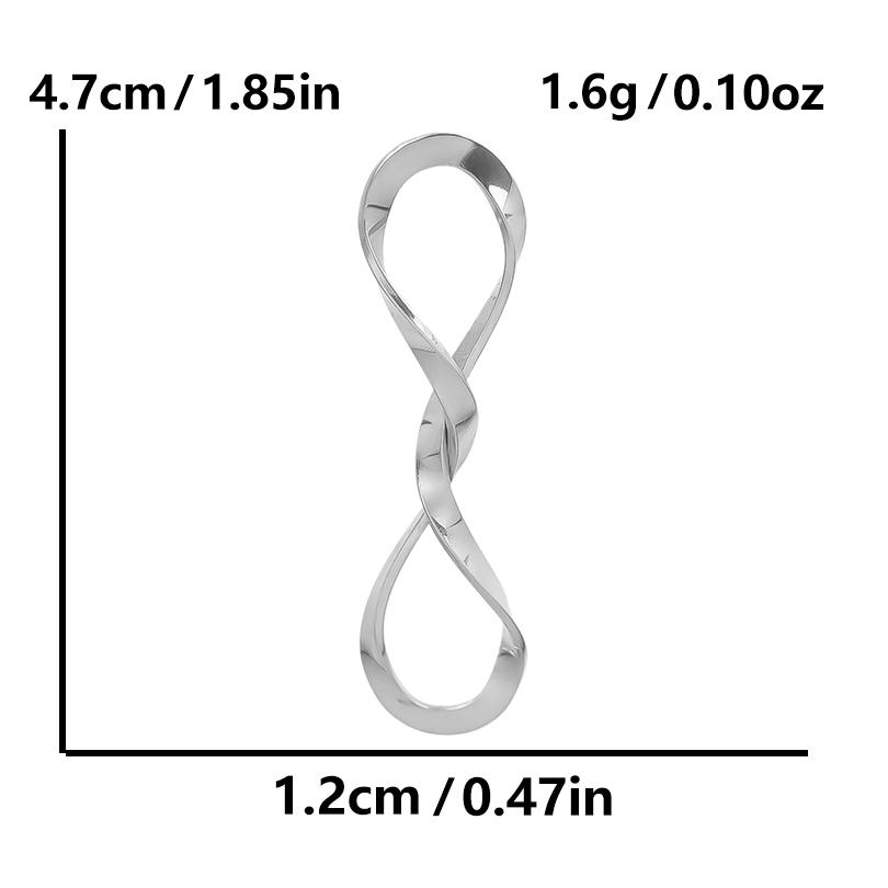 6pcs Minimally Curved Lines Vintage Stainless Steel Charms For Jewelry Making Supplies Handmade Earrings Necklace Pendant Charm
6pcs Minimally Curved Lines Vintage Stainless Steel Charms For Jewelry Making Supplies Handmade Earrings Necklace Pendant Charm