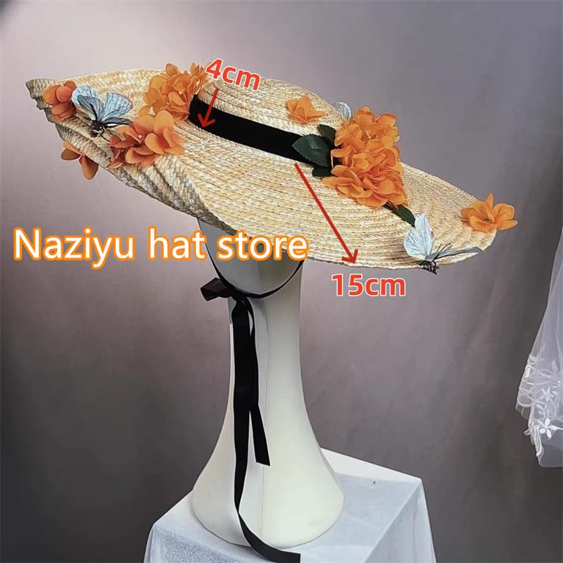 202601-shi chic summer natural handmade straw Designer wind brim Flower Wedding leisure beach lady fedoras cap women hat 15cm brim бежевий
202601-shi chic summer natural handmade straw Designer wind brim Flower Wedding leisure beach lady fedoras cap women hat 15cm brim бежевий