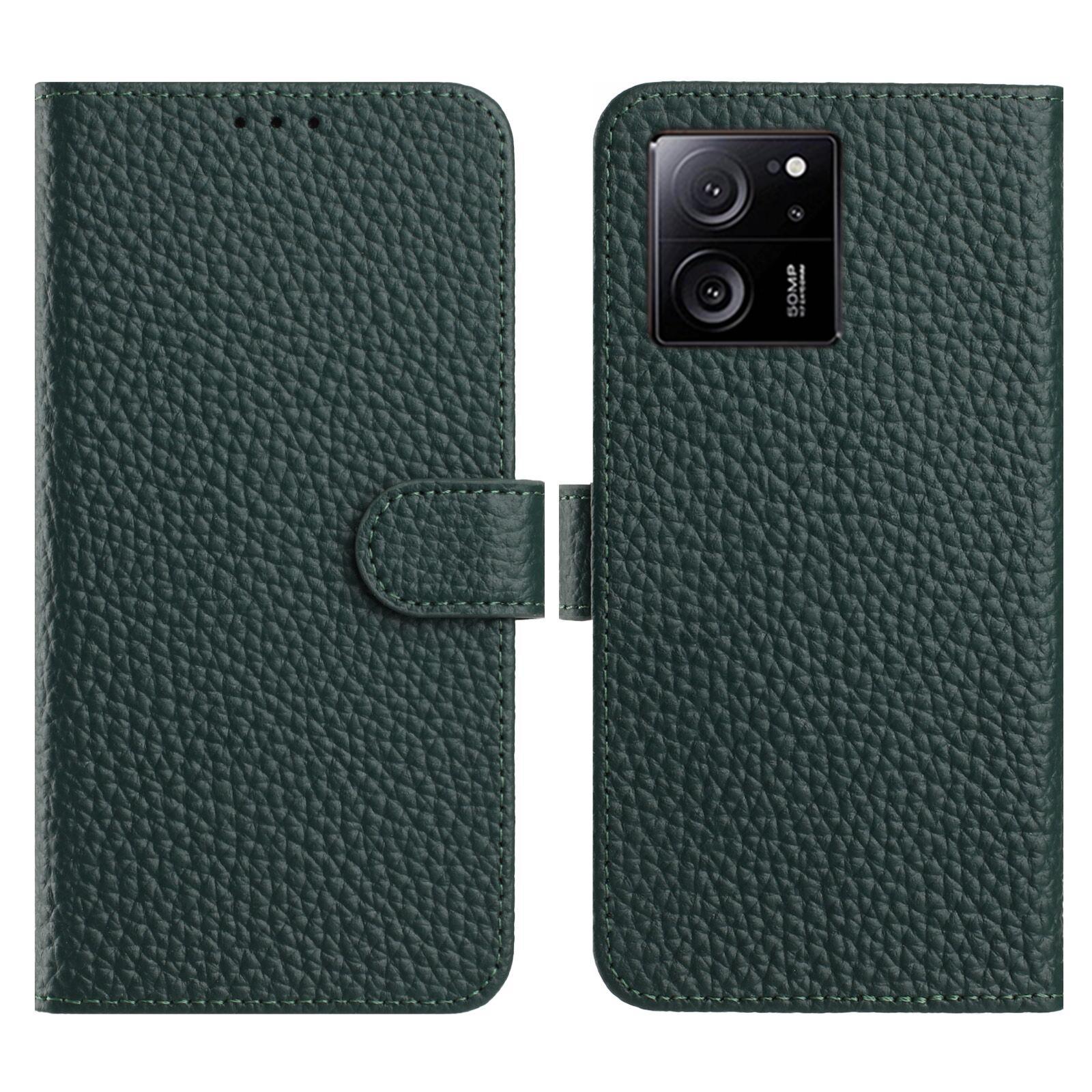 For Xiaomi 13T Pro/13T Case Wallet Stand Litchi Texture Genuine Cow Leather Flip Phone Cover Green
For Xiaomi 13T Pro/13T Case Wallet Stand Litchi Texture Genuine Cow Leather Flip Phone Cover Green