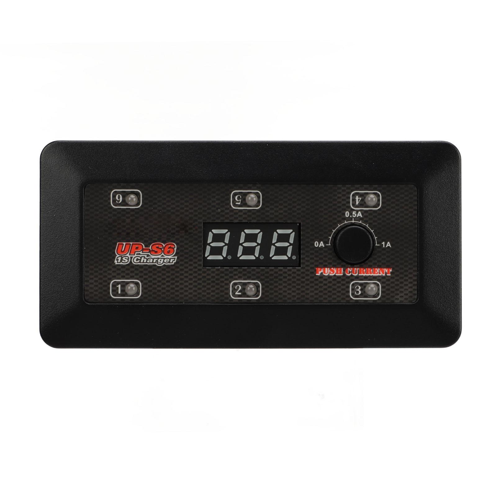 UP S6 1S Charger LED Indicator LiHV LiPo Battery Charger with Micro MX MCPX USB Port for Drone
UP S6 1S Charger LED Indicator LiHV LiPo Battery Charger with Micro MX MCPX USB Port for Drone
