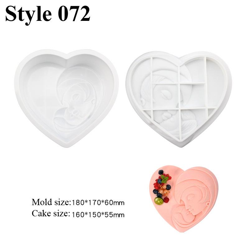 Hot Sell New Romantic Heart-Shaped French Mousse Cake Silicone Mold Diy Jelly Chocolate Ice Cream Dessert Kitchen Baking Tool
Hot Sell New Romantic Heart-Shaped French Mousse Cake Silicone Mold Diy Jelly Chocolate Ice Cream Dessert Kitchen Baking Tool