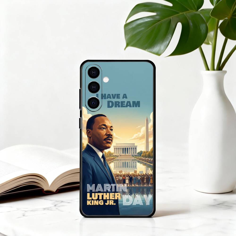 Great M-Martin Luther King Jr Phone Case Black Silicone Soft For Samsung Galaxy A73,A72,A71,A70,A53,A52,A51 Samsung a71 4g
Great M-Martin Luther King Jr Phone Case Black Silicone Soft For Samsung Galaxy A73,A72,A71,A70,A53,A52,A51 Samsung a71 4g