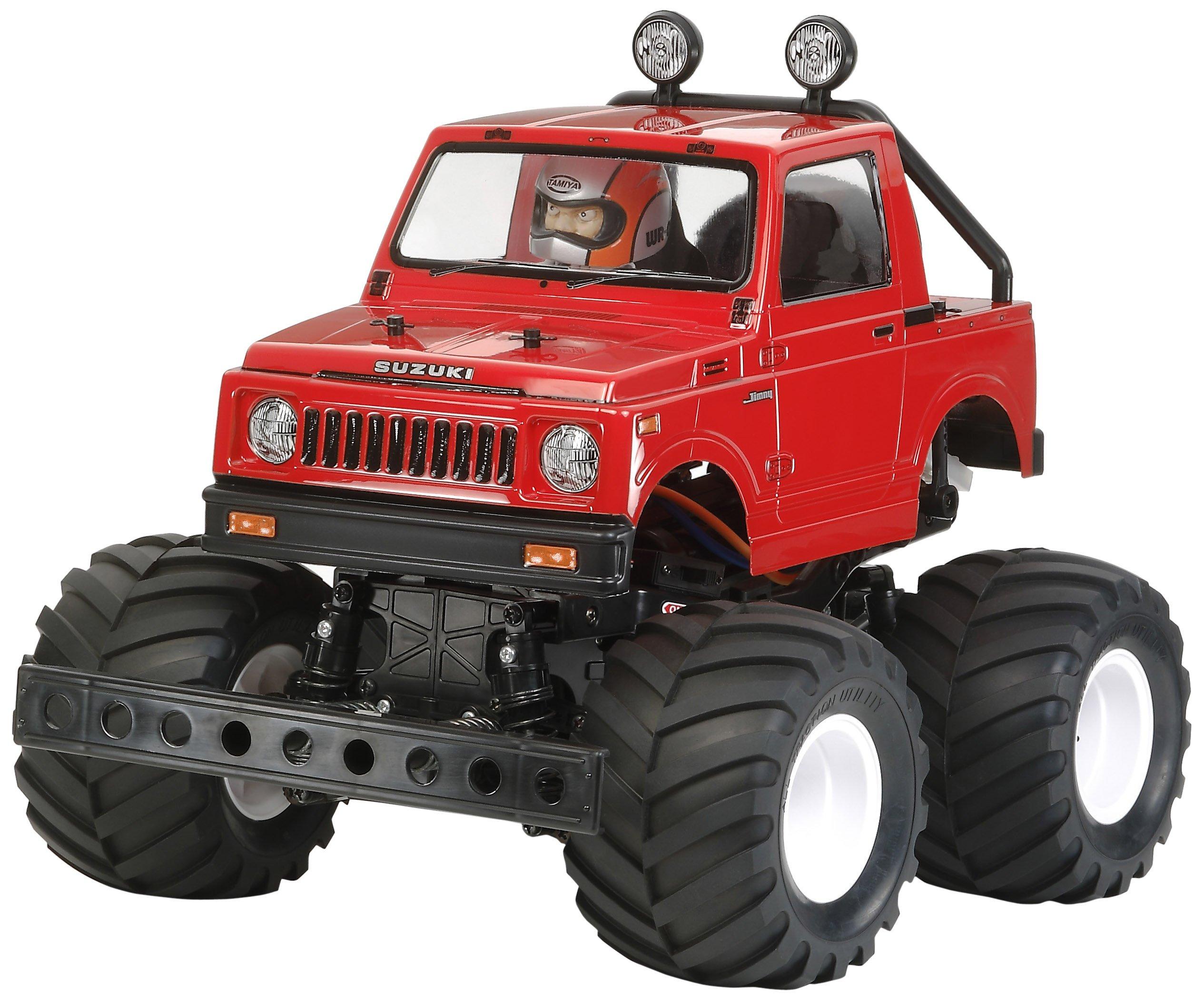 Tamiya Electric RC Car Series Suzuki Jimny Wheelie 58531 1/10 No.531 (SJ30) (Шасі WR-02)
Tamiya Electric RC Car Series Suzuki Jimny Wheelie 58531 1/10 No.531 (SJ30) (Шасі WR-02)