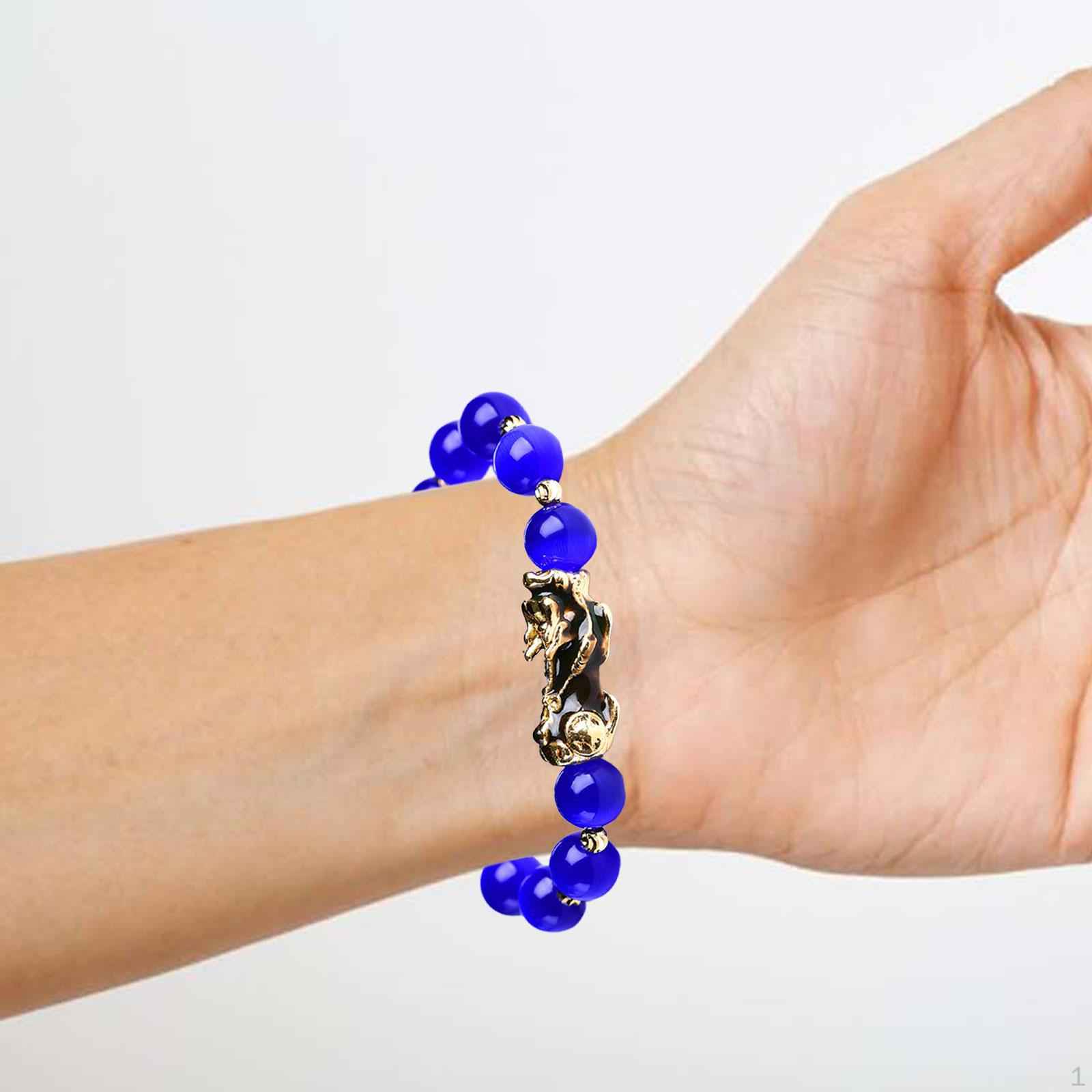 Beaded Bracelet Jewelry Anniversary Gift for Men Women Feng Shui Chinese Style Retro Fashion Durable Bue To Yellow
Beaded Bracelet Jewelry Anniversary Gift for Men Women Feng Shui Chinese Style Retro Fashion Durable Bue To Yellow