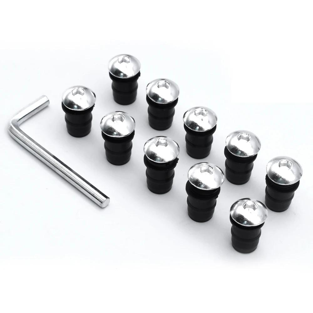 10pcs/Set Motorcycle M5 15mm Metric Rubber Well Nuts Kit Windscreen Fairing Cowl Anodized Aluminum Moto Screws Bolts срібний
10pcs/Set Motorcycle M5 15mm Metric Rubber Well Nuts Kit Windscreen Fairing Cowl Anodized Aluminum Moto Screws Bolts срібний