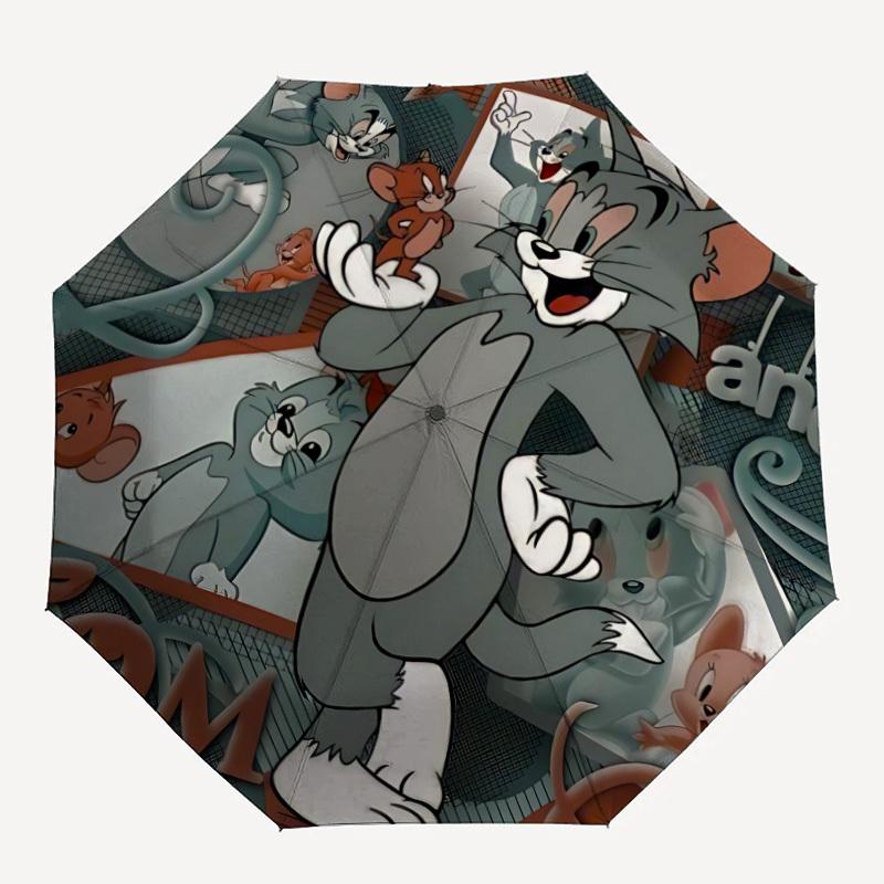 1pc Tom Jerry Automatic Folding Umbrella - Compact 8-Rib Design,Festive Gift for Friends & Family, Compact Umbrella 22021
1pc Tom Jerry Automatic Folding Umbrella - Compact 8-Rib Design,Festive Gift for Friends & Family, Compact Umbrella 22021