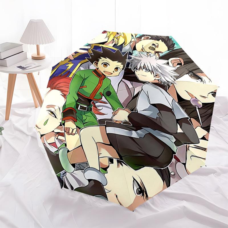1pc Hunter x Hunter Characters Auto Open Close Umbrella Portable Folding Design with 8-Bone Iron Frame Outdoor Umbrella Ideal Gift for Fans, Travelers
1pc Hunter x Hunter Characters Auto Open Close Umbrella Portable Folding Design with 8-Bone Iron Frame Outdoor Umbrella Ideal Gift for Fans, Travelers