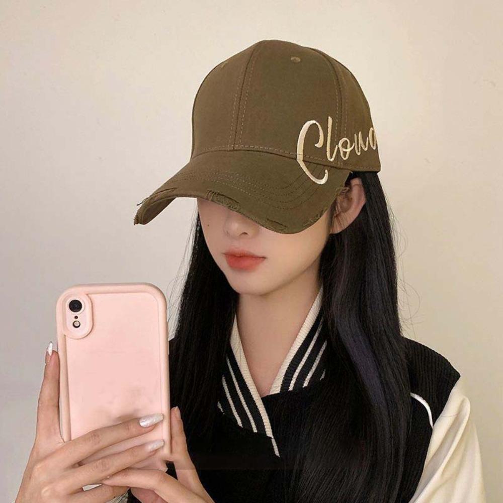 Soft Tattered Peaked Cap Big Size Korean Duckbill Hat Big Head Circumference Sunscreen Hat Daily хакі
Soft Tattered Peaked Cap Big Size Korean Duckbill Hat Big Head Circumference Sunscreen Hat Daily хакі