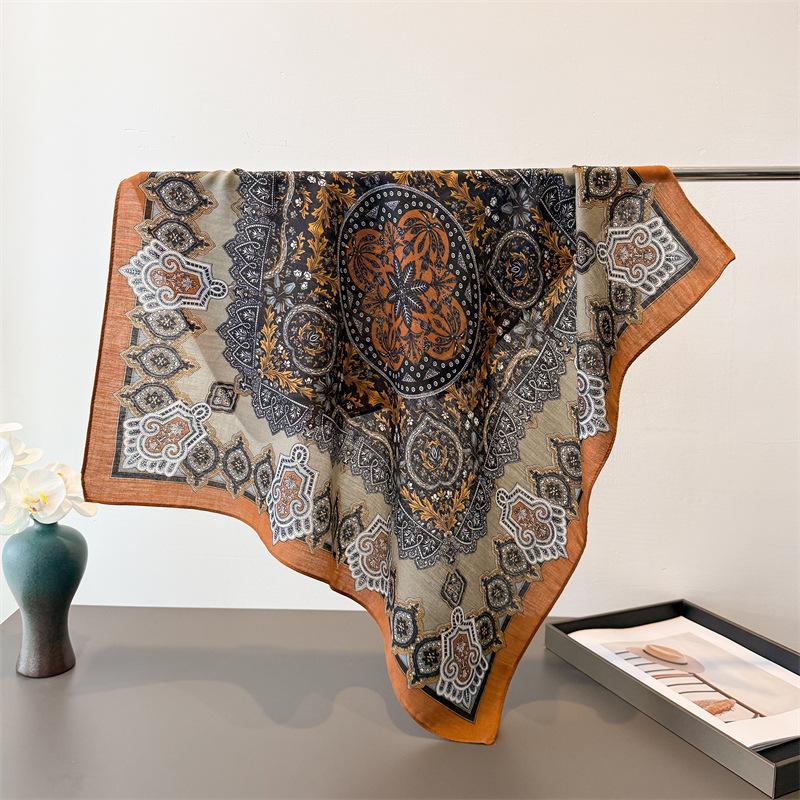 Square Scarf Silk Women Head Shawl Fashion Wrap Luxury Hair Print Neck Thin Scarves Hijab Bandana Pashmina Headband Neckerchief 68x68cm
Square Scarf Silk Women Head Shawl Fashion Wrap Luxury Hair Print Neck Thin Scarves Hijab Bandana Pashmina Headband Neckerchief 68x68cm
