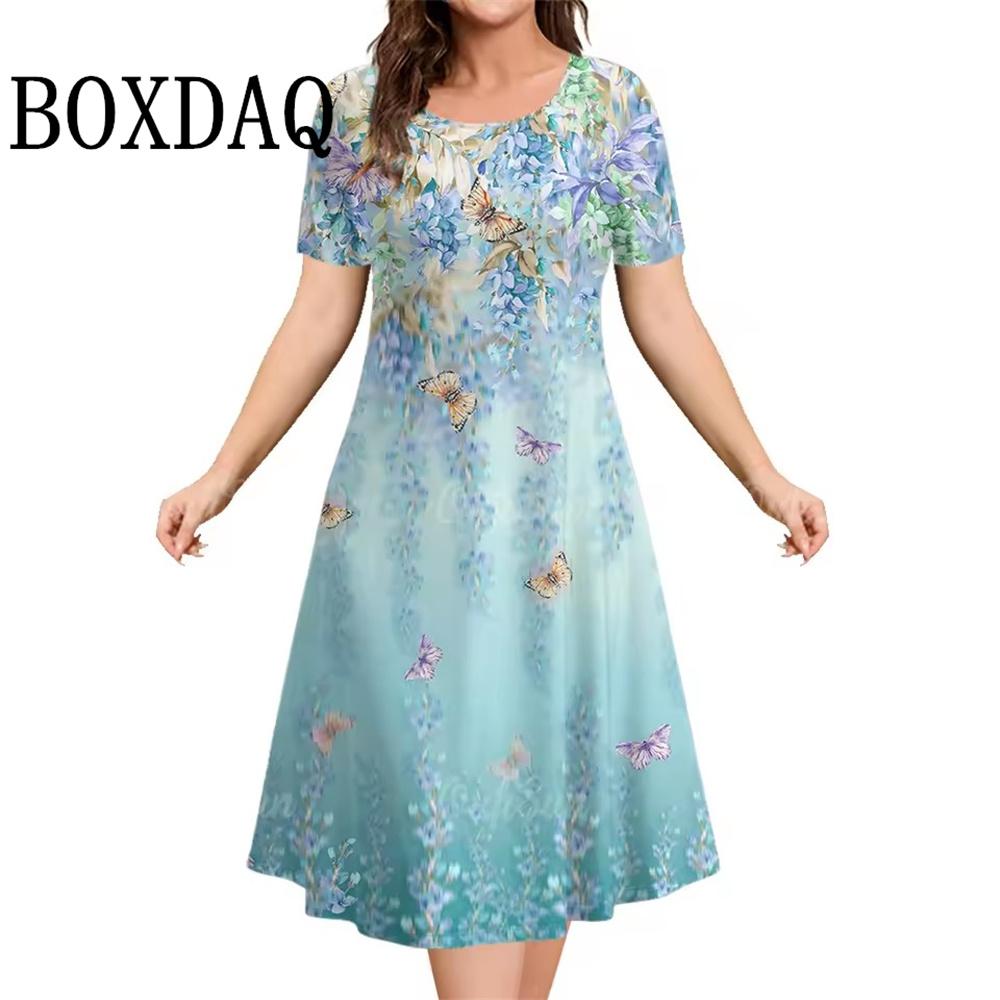 Повседневное женское платье с коротким рукавом, элегантное летнее модное повседневное свободное платье с 3D-принтом для женщин 2025 года, женская одежда 6XL
Повседневное женское платье с коротким рукавом, элегантное летнее модное повседневное свободное платье с 3D-принтом для женщин 2025 года, женская одежда 6XL