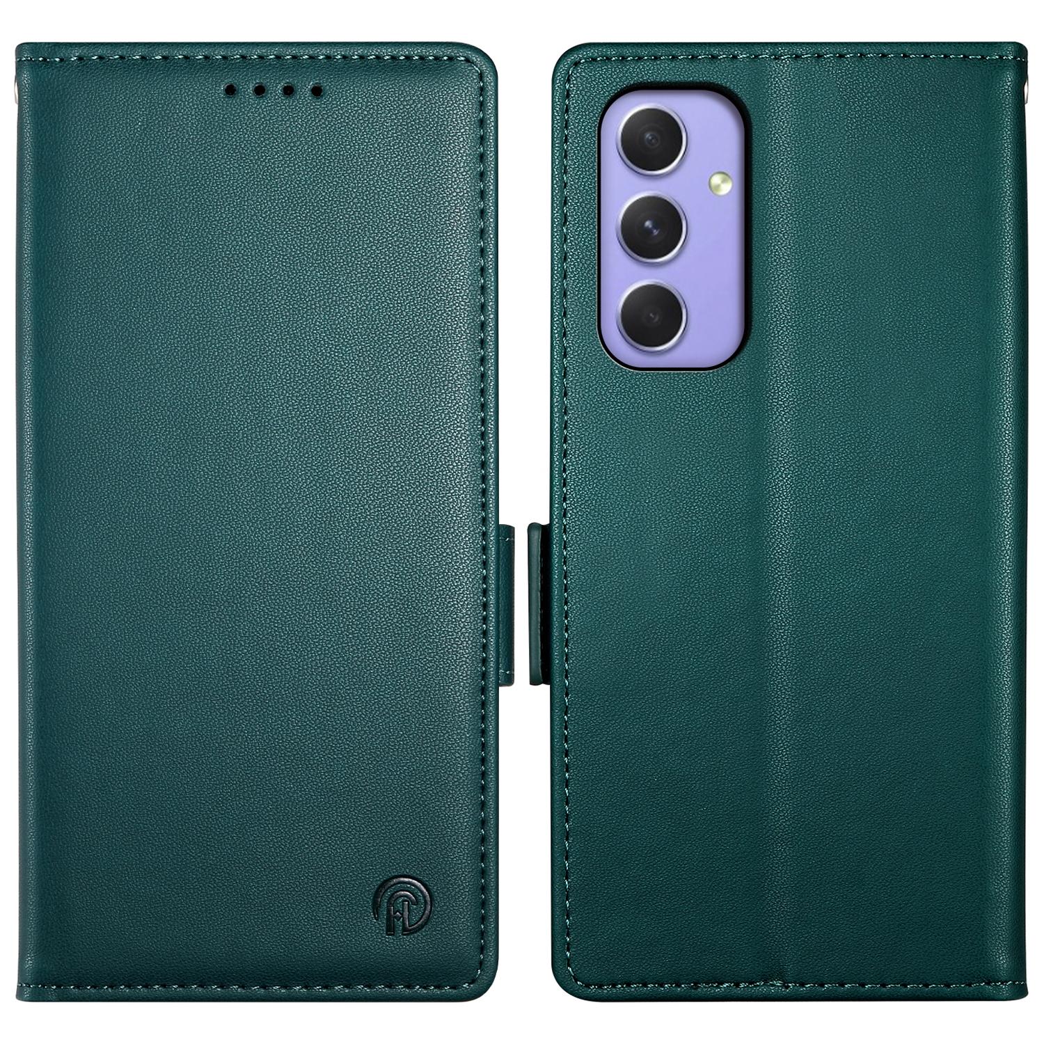DF-010 For Samsung Galaxy A55 5G Case Magnetic Side Clasps PU Leather Wallet Phone Cover Blackish Green
DF-010 For Samsung Galaxy A55 5G Case Magnetic Side Clasps PU Leather Wallet Phone Cover Blackish Green