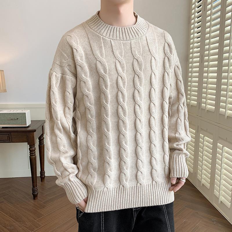 Autumn and Winter Twist Pattern Sweater Men s Autumn and Winter Inner with Crew Neck Bottoming Knitted Sweater Men s Long-sleeved Thread 3XL хакі
Autumn and Winter Twist Pattern Sweater Men s Autumn and Winter Inner with Crew Neck Bottoming Knitted Sweater Men s Long-sleeved Thread 3XL хакі