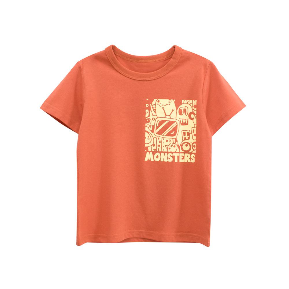 Children s summer cartoon short-sleeved T-shirts – clothes for young boys (small to medium sizes) 90cm
Children s summer cartoon short-sleeved T-shirts – clothes for young boys (small to medium sizes) 90cm