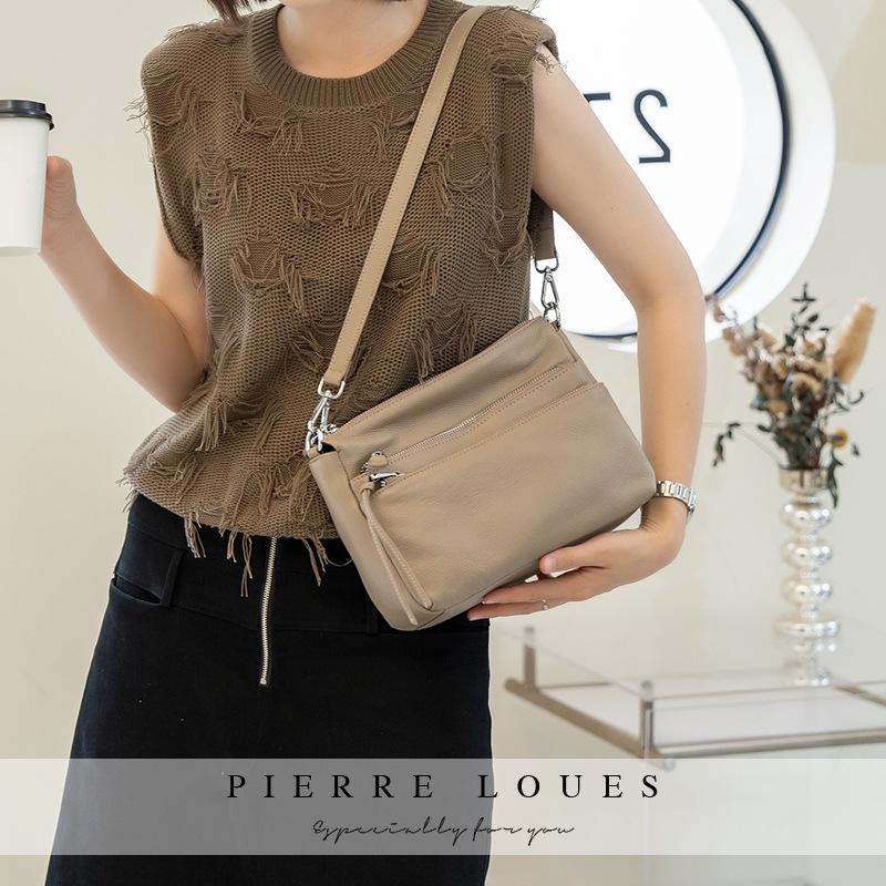 Multi-layer soft leather bag New leather women s bag Large capacity shoulder messenger bag Portable multi-zipper small square bag абрикосовый
Multi-layer soft leather bag New leather women s bag Large capacity shoulder messenger bag Portable multi-zipper small square bag абрикосовый