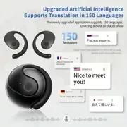 144-Language AI Real-Time Translator Headphones Bluetooth 5.3 Wireless IPX7 Waterproof Two-Way Translation for Global Business чорний
144-Language AI Real-Time Translator Headphones Bluetooth 5.3 Wireless IPX7 Waterproof Two-Way Translation for Global Business чорний