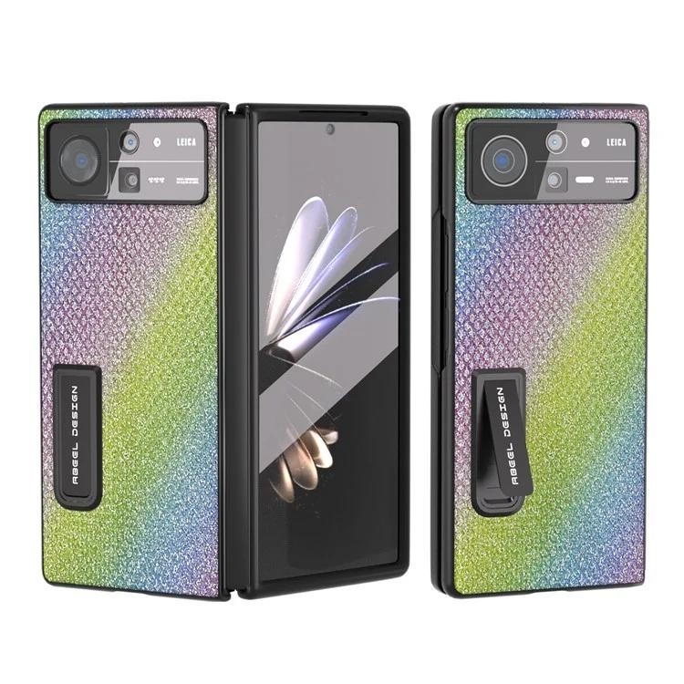 For Xiaomi Mix Fold 2 5G PU Leather+PC Phone Case Rhinestone Texture Kickstand Cover with Front Screen Protector
For Xiaomi Mix Fold 2 5G PU Leather+PC Phone Case Rhinestone Texture Kickstand Cover with Front Screen Protector
