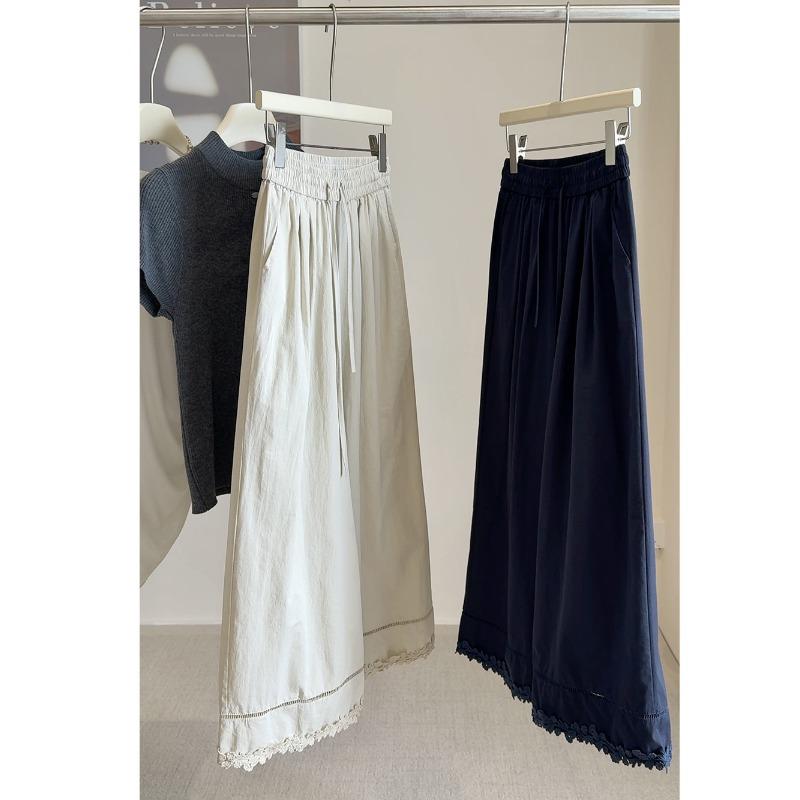 Изысканные и нежные эластичные брюки с широкими штанинами, кружевной вышивкой и эластичной талией, женские летние ретро свободные прямые повседневные брюки L абрикосовый
Изысканные и нежные эластичные брюки с широкими штанинами, кружевной вышивкой и эластичной талией, женские летние ретро свободные прямые повседневные брюки L абрикосовый