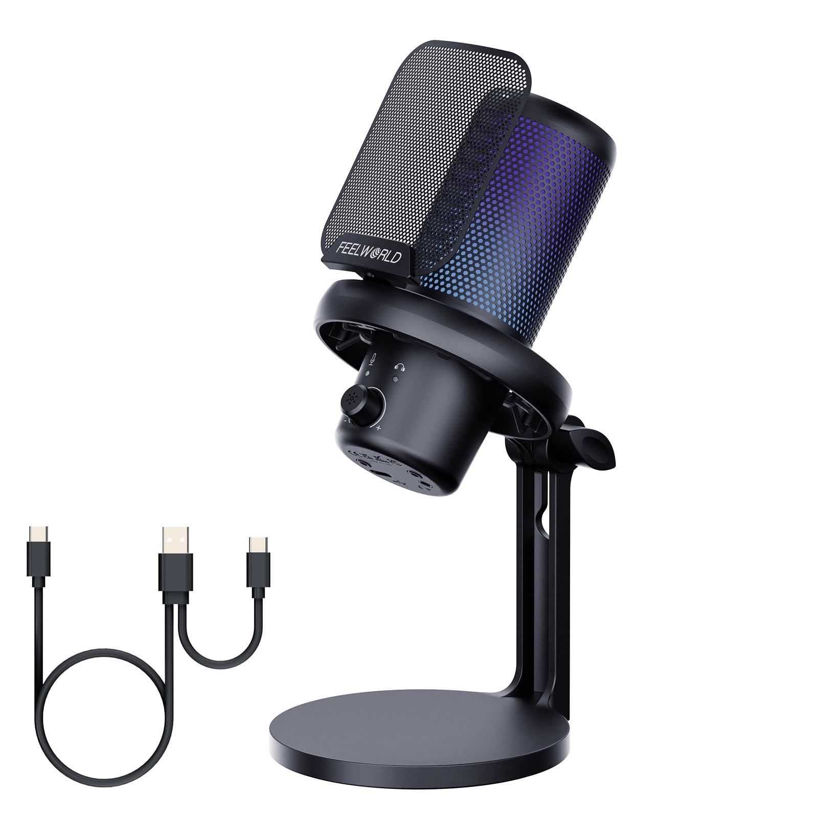 FEELWORLD VM1 игровой ПК USB микрофон емкостный микрофон с шумом тихий RGB игровой плеер ПК аксессуары YouTube Twitch подкаст потоковая передача запись
FEELWORLD VM1 игровой ПК USB микрофон емкостный микрофон с шумом тихий RGB игровой плеер ПК аксессуары YouTube Twitch подкаст потоковая передача запись