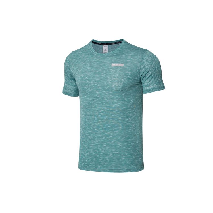 Li-Ning Running Series, однотонная быстросохнущая тренировочная футболка с круглым вырезом и короткими рукавами, мужские топы, серая, аква-синяя, ATSR049-5 S
Li-Ning Running Series, однотонная быстросохнущая тренировочная футболка с круглым вырезом и короткими рукавами, мужские топы, серая, аква-синяя, ATSR049-5 S