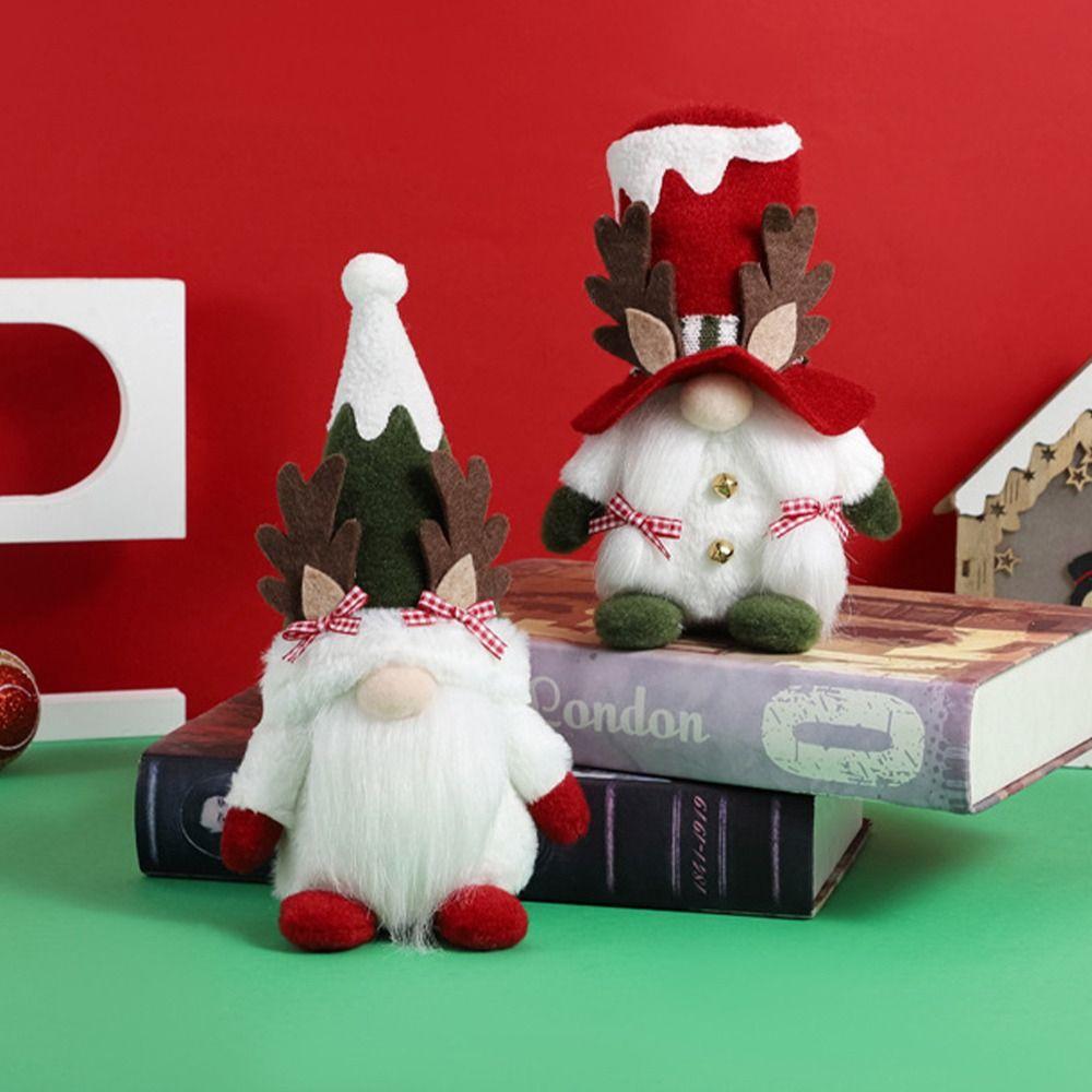 Handmade Christmas Faceless Doll Cartoon Plush Doll Toys Christmas Statue Figurine Festival
Handmade Christmas Faceless Doll Cartoon Plush Doll Toys Christmas Statue Figurine Festival