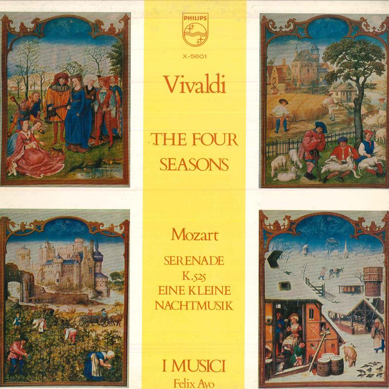 LP Record I MUSICI, FELIX AYO - Vivaldi: Four Seasons / Mozart: Ser X5601 PHILIPS 1974 Japan Classical Used
LP Record I MUSICI, FELIX AYO - Vivaldi: Four Seasons / Mozart: Ser X5601 PHILIPS 1974 Japan Classical Used