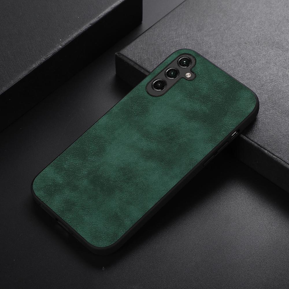 For Samsung Galaxy A24 4G (162.1 x 77.6 x 8.3mm) Phone Case Textured PU Leather Coated PC+TPU Protector Cover Green
For Samsung Galaxy A24 4G (162.1 x 77.6 x 8.3mm) Phone Case Textured PU Leather Coated PC+TPU Protector Cover Green