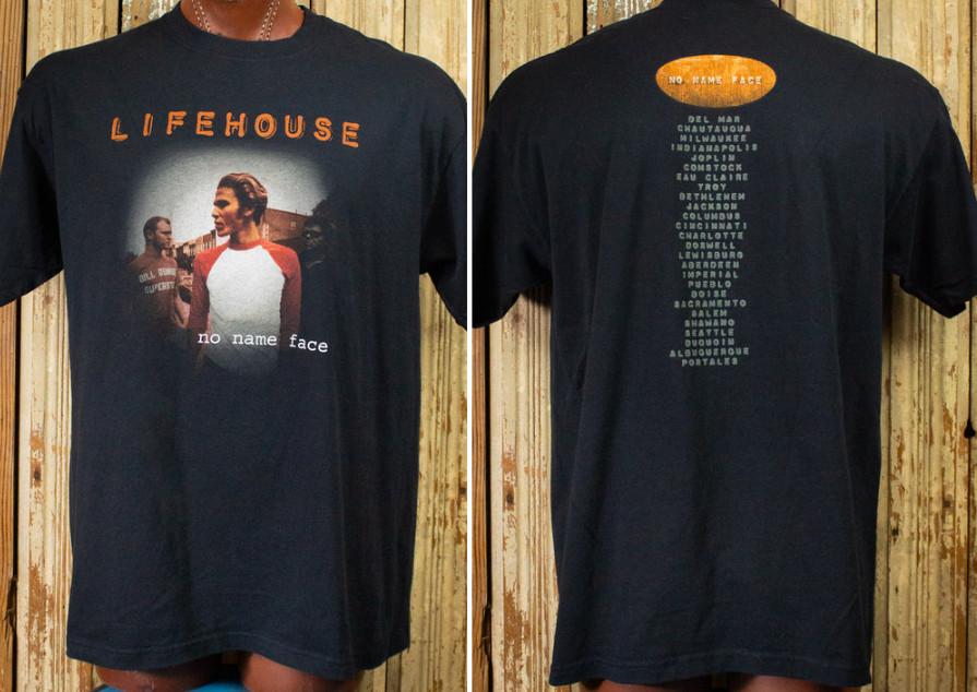 Vintage Lifehouse No Name Face Concert TShirt Unisex T-Shirt XXXL
Vintage Lifehouse No Name Face Concert TShirt Unisex T-Shirt XXXL