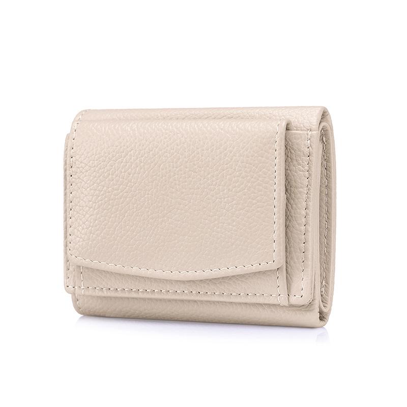 Женский RFID кошелек трифолд из натуральной кожи в японском стиле и монетница
Женский RFID кошелек трифолд из натуральной кожи в японском стиле и монетница