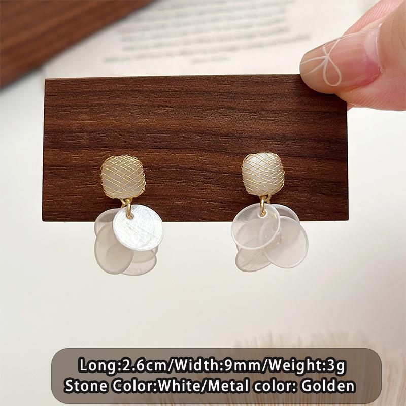 Seaside Vacation Style Round Shell Tassel Earrings New Trendy Accessory For Women s Light Luxury Jewelry In The Summer Of 2026
Seaside Vacation Style Round Shell Tassel Earrings New Trendy Accessory For Women s Light Luxury Jewelry In The Summer Of 2026