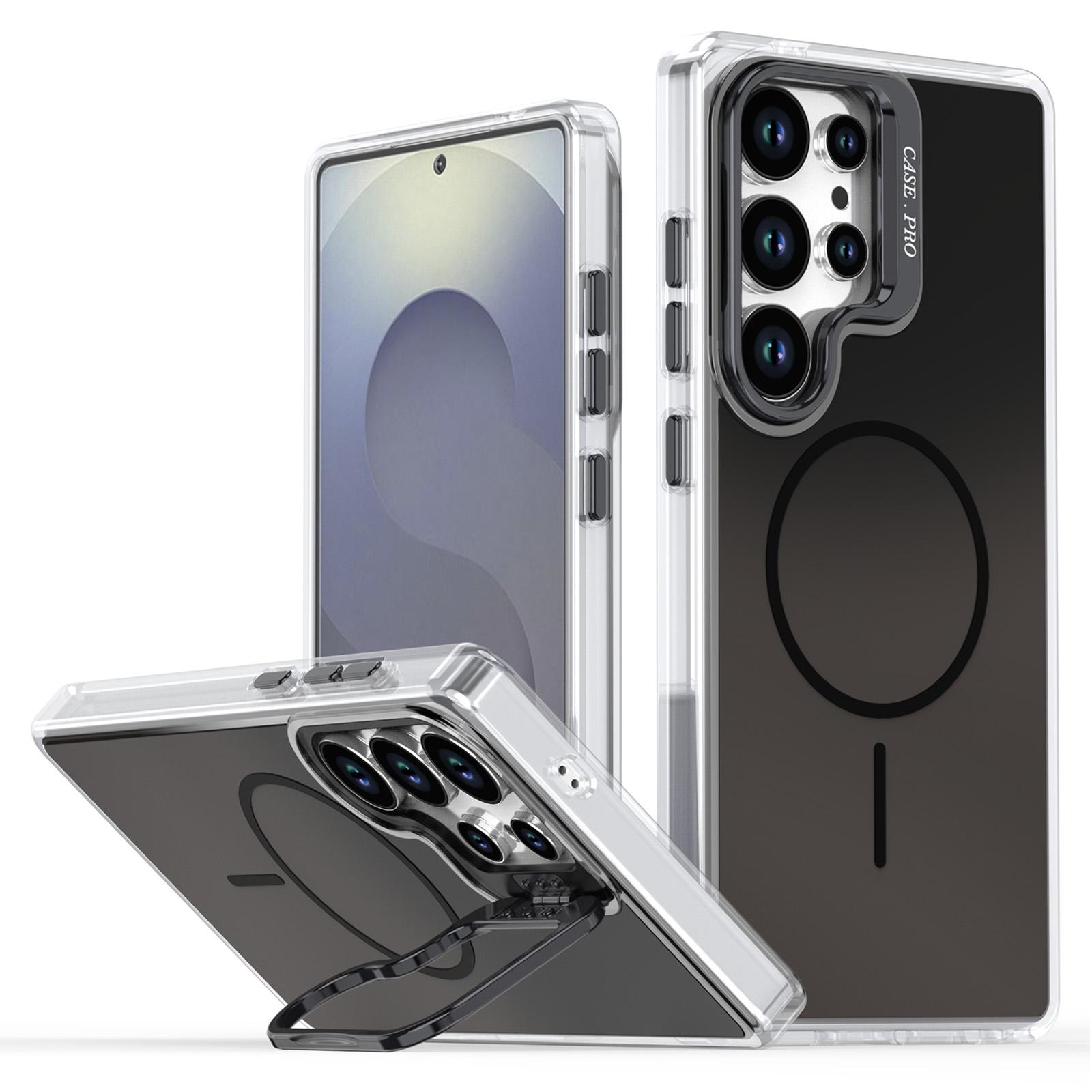 For Samsung Galaxy S23 Ultra Magnetic Case TPU+Acrylic Gradient Phone Cover with Kickstand
For Samsung Galaxy S23 Ultra Magnetic Case TPU+Acrylic Gradient Phone Cover with Kickstand