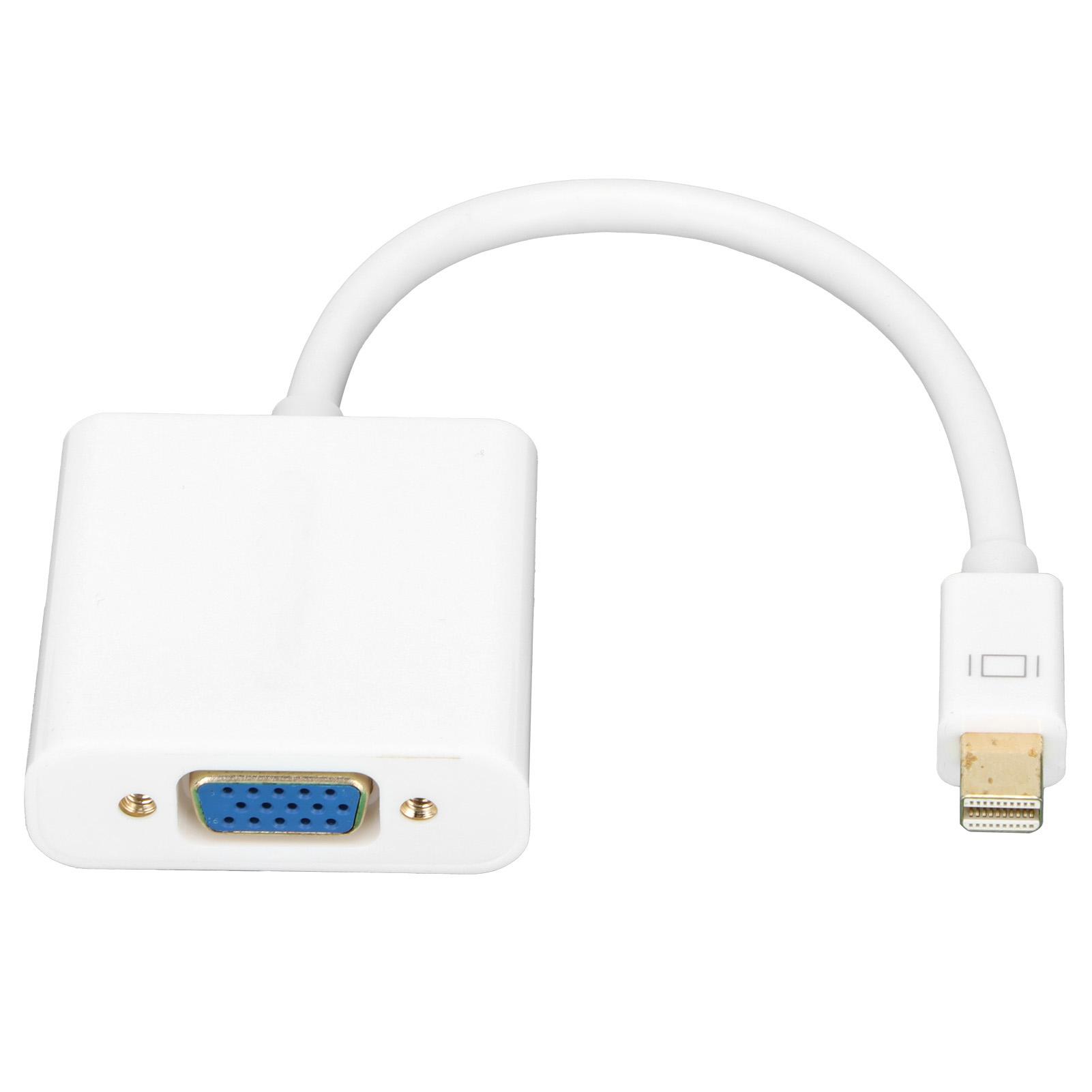 Адаптер Mini DisplayPort - VGA Mindpure Полностью совместимый адаптер Mini DP - VGA для телевизоров, мониторов
Адаптер Mini DisplayPort - VGA Mindpure Полностью совместимый адаптер Mini DP - VGA для телевизоров, мониторов