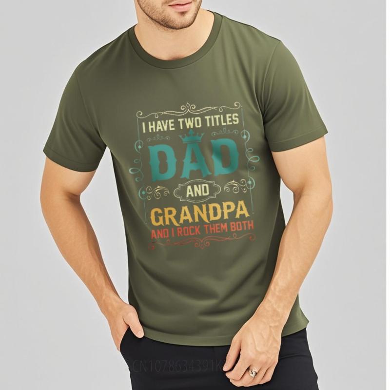 Breathable Tee Oneck tshirt Oversized top I Have Two Titles Dad And Grandpa And I Rock Them Both Everyday Women Tee shirt 4XL
Breathable Tee Oneck tshirt Oversized top I Have Two Titles Dad And Grandpa And I Rock Them Both Everyday Women Tee shirt 4XL