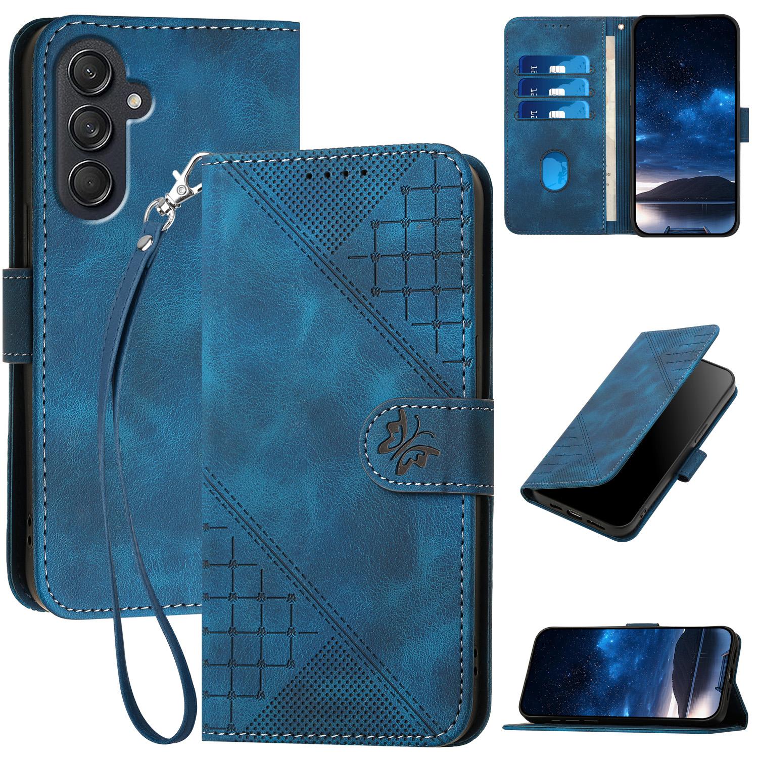 For Samsung Galaxy F55 5G/C55 5G/M55 5G Leather Wallet Case Butterfly Flower Imprinted Phone Cover with Strap B
For Samsung Galaxy F55 5G/C55 5G/M55 5G Leather Wallet Case Butterfly Flower Imprinted Phone Cover with Strap B