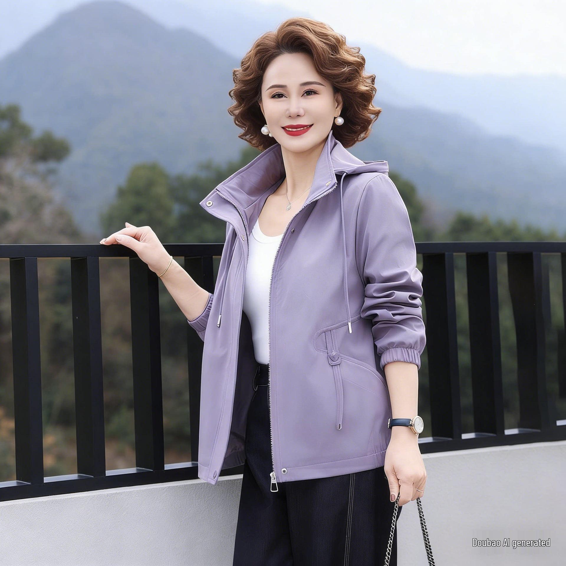 2026 Stylish Women s Spring Jacket - Perfect for Mother s Day, Loose Fit for Middle-aged & Elderly Women, Ideal for Spring & Autumn 2XL (105-120 jin)
2026 Stylish Women s Spring Jacket - Perfect for Mother s Day, Loose Fit for Middle-aged & Elderly Women, Ideal for Spring & Autumn 2XL (105-120 jin)