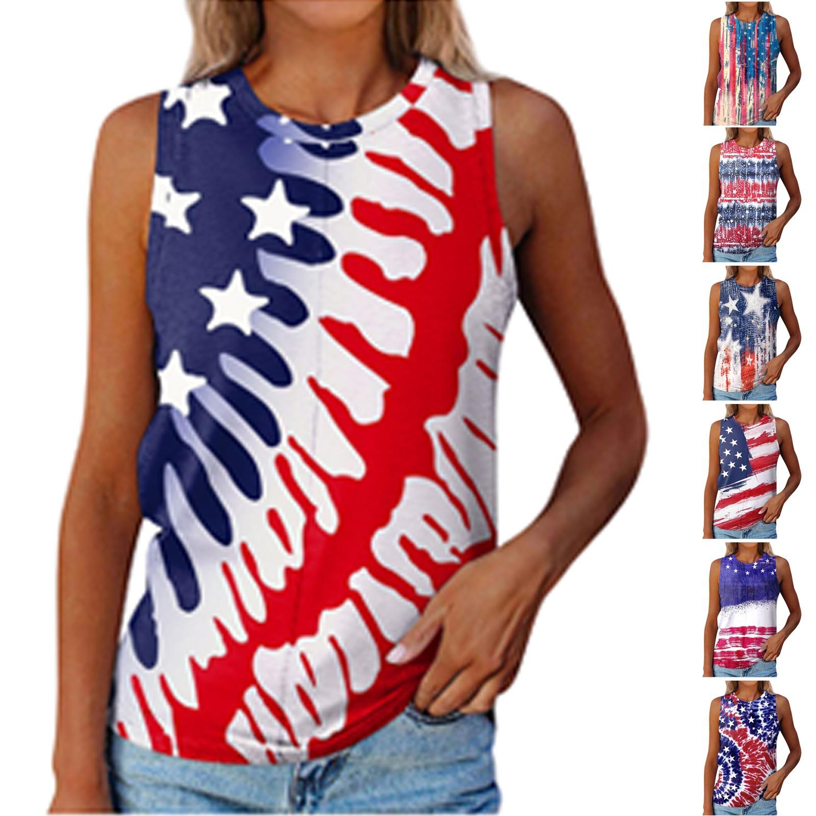 (Spicy chicken)Womens Tank Tops Crewneck Loose Fit Basic Casual Independence Day Print Sleeveless Shirts
(Spicy chicken)Womens Tank Tops Crewneck Loose Fit Basic Casual Independence Day Print Sleeveless Shirts