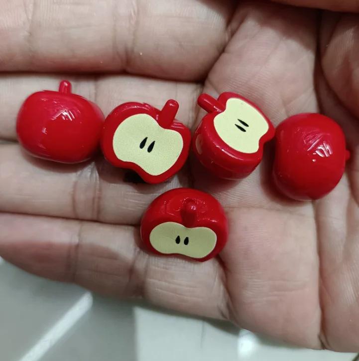 5/10PCS Acrylic Beads Fruit 3D Apple Shape Loose Spacer Beads for Jewelry Making Supplies Diy Necklace Bracelet Accessories 5PCS червоний
5/10PCS Acrylic Beads Fruit 3D Apple Shape Loose Spacer Beads for Jewelry Making Supplies Diy Necklace Bracelet Accessories 5PCS червоний